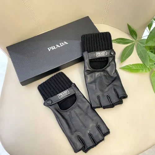 Replica Prada Gloves For Men #1401352 $45.00 USD for Wholesale
