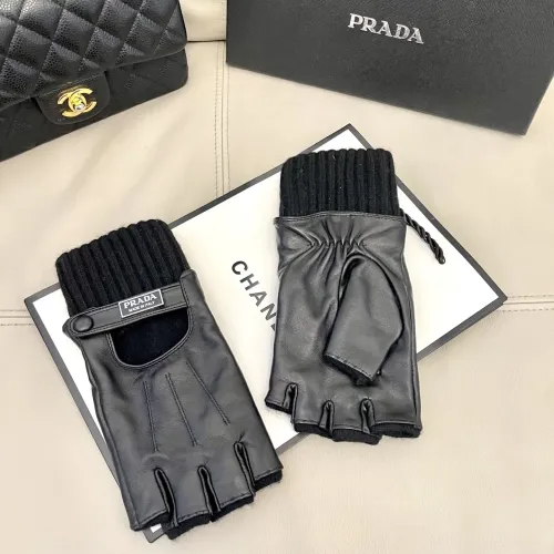 Replica Prada Gloves For Men #1401352 $45.00 USD for Wholesale