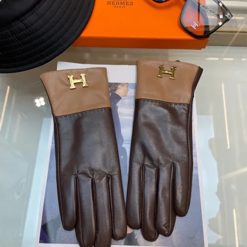 Wholesale Hermes Gloves For Women #1401365 $60.00 USD, Wholesale Quality Replica Hermes Gloves
