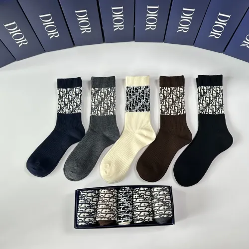 Wholesale Christian Dior Socks #1401406 $29.00 USD, Wholesale Quality Replica Christian Dior Socks
