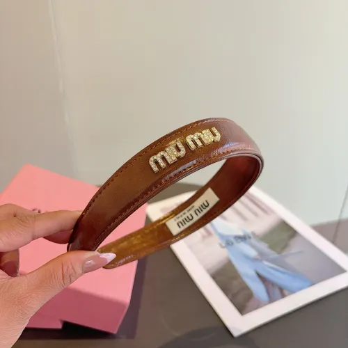 Wholesale MIU MIU Headband For Women #1401448 $27.00 USD, Wholesale Quality Replica MIU MIU Headband