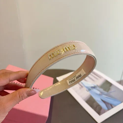 Wholesale MIU MIU Headband For Women #1401449 $27.00 USD, Wholesale Quality Replica MIU MIU Headband
