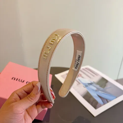 Replica MIU MIU Headband For Women #1401449 $27.00 USD for Wholesale