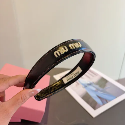 Wholesale MIU MIU Headband For Women #1401450 $27.00 USD, Wholesale Quality Replica MIU MIU Headband