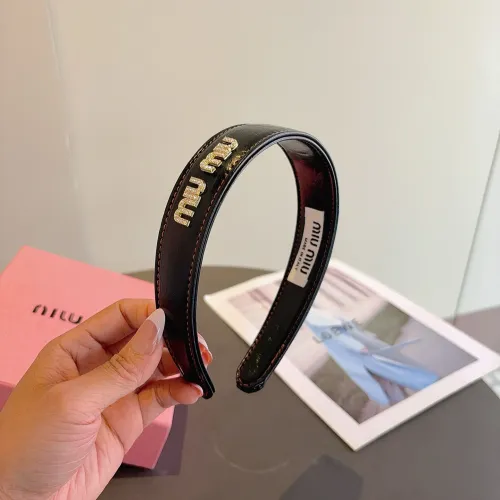 Replica MIU MIU Headband For Women #1401450 $27.00 USD for Wholesale
