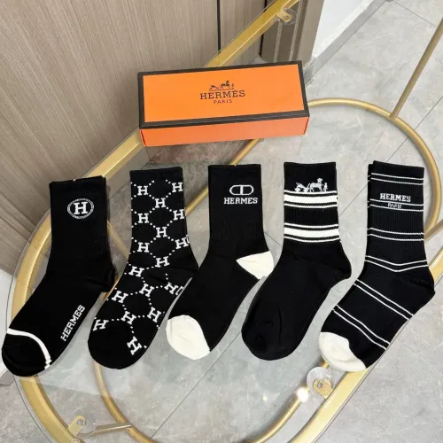 Wholesale Hermes Socks #1401466 $29.00 USD, Wholesale Quality Replica Hermes Socks