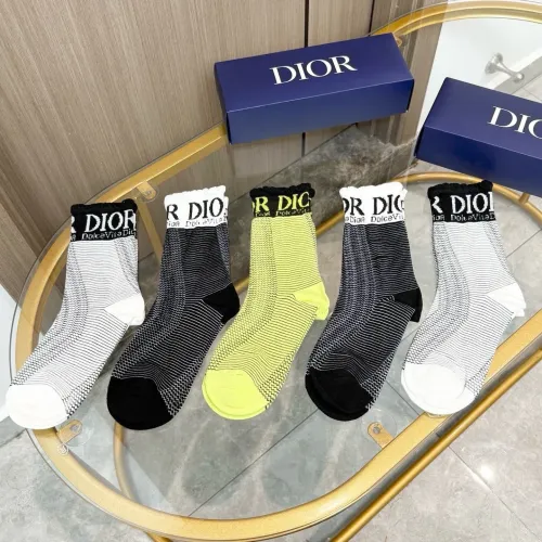 Wholesale Christian Dior Socks #1401467 $29.00 USD, Wholesale Quality Replica Christian Dior Socks