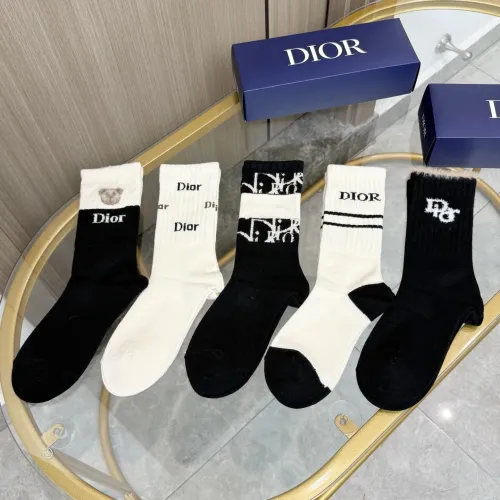 Wholesale Christian Dior Socks #1401468 $29.00 USD, Wholesale Quality Replica Christian Dior Socks