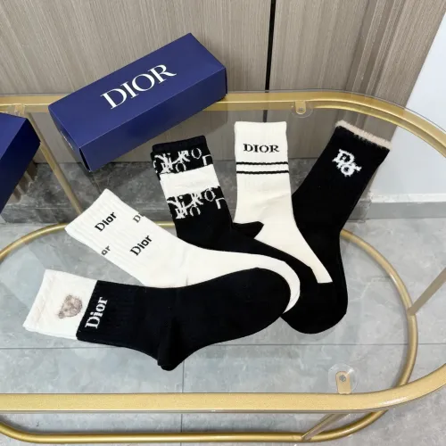 Replica Christian Dior Socks #1401468 $29.00 USD for Wholesale