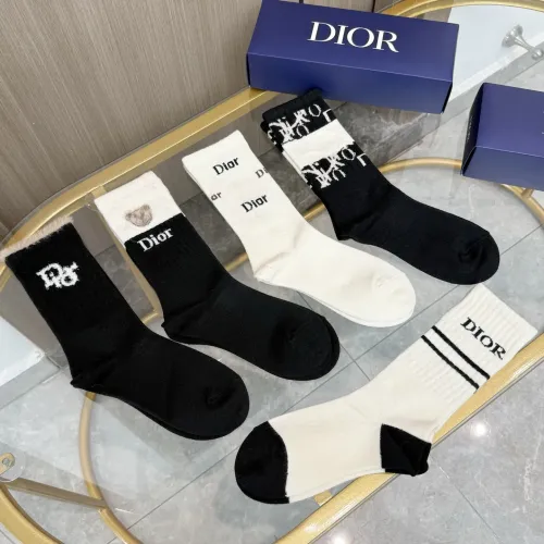 Replica Christian Dior Socks #1401468 $29.00 USD for Wholesale