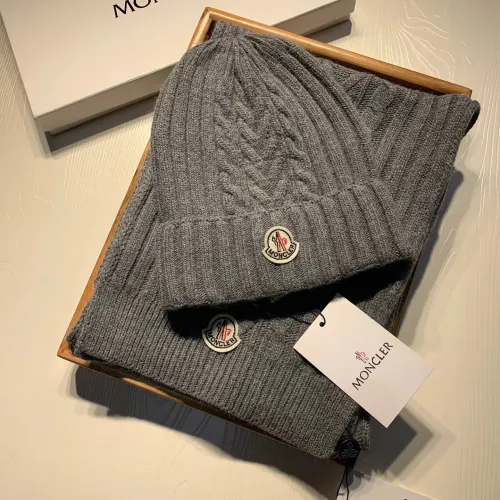 Wholesale Moncler Hat and Scarf Set #1401853 $52.00 USD, Wholesale Quality Replica Moncler Hat and Scarf and Glove Set