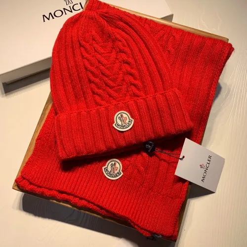 Wholesale Moncler Hat and Scarf Set #1401854 $52.00 USD, Wholesale Quality Replica Moncler Hat and Scarf and Glove Set