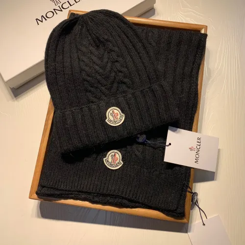 Wholesale Moncler Hat and Scarf Set #1401855 $52.00 USD, Wholesale Quality Replica Moncler Hat and Scarf and Glove Set