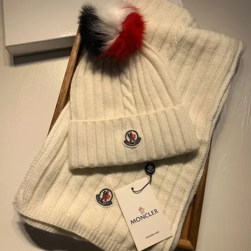 Wholesale Moncler Hat and Scarf Set #1401856 $60.00 USD, Wholesale Quality Replica Moncler Hat and Scarf and Glove Set