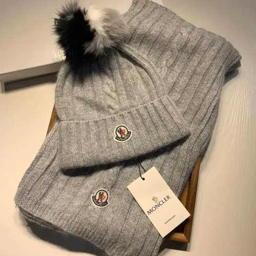 Wholesale Moncler Hat and Scarf Set #1401857 $60.00 USD, Wholesale Quality Replica Moncler Hat and Scarf and Glove Set