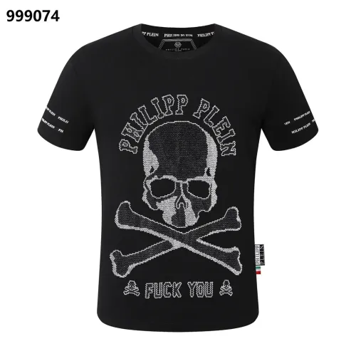 Wholesale Philipp Plein PP T-Shirts Short Sleeved For Men #1401912 $29.00 USD, Wholesale Quality Replica Philipp Plein PP T-Shirts