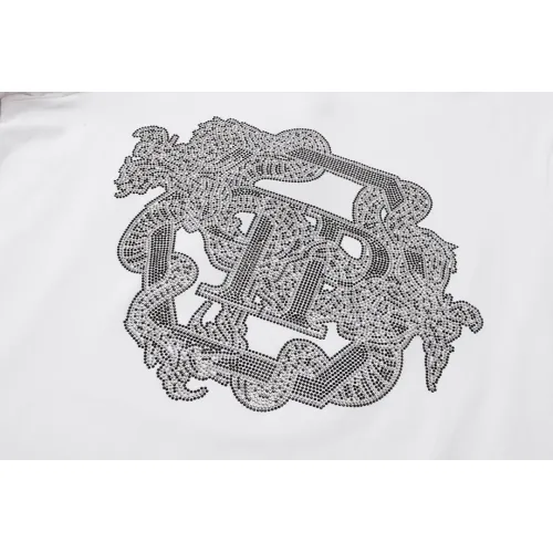 Replica Philipp Plein PP Oversize T-Shirts Short Sleeved For Men #1401913 $29.00 USD for Wholesale