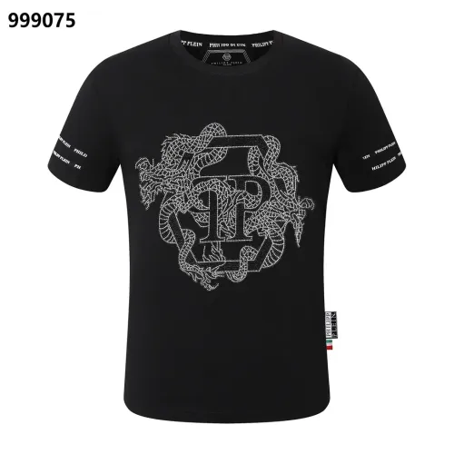Wholesale Philipp Plein PP T-Shirts Short Sleeved For Men #1401914 $29.00 USD, Wholesale Quality Replica Philipp Plein PP T-Shirts
