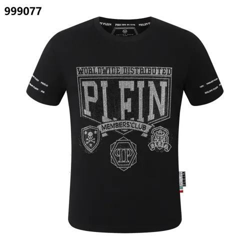 Wholesale Philipp Plein PP Oversize T-Shirts Short Sleeved For Men #1401921 $29.00 USD, Wholesale Quality Replica Philipp Plein PP T-Shirts