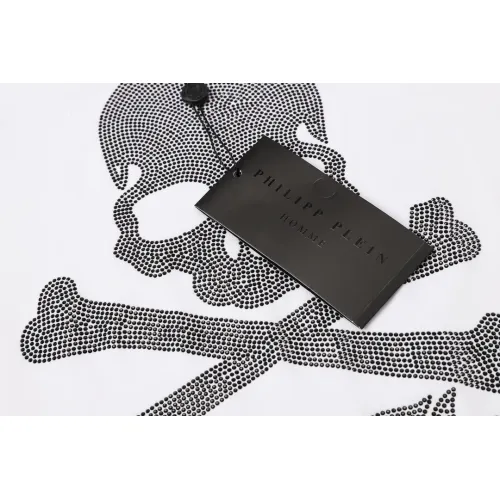 Replica Philipp Plein PP Oversize T-Shirts Short Sleeved For Men #1401930 $29.00 USD for Wholesale