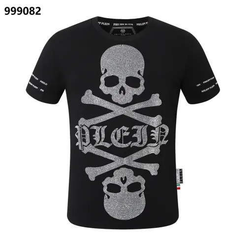 Wholesale Philipp Plein PP Oversize T-Shirts Short Sleeved For Men #1401931 $29.00 USD, Wholesale Quality Replica Philipp Plein PP T-Shirts