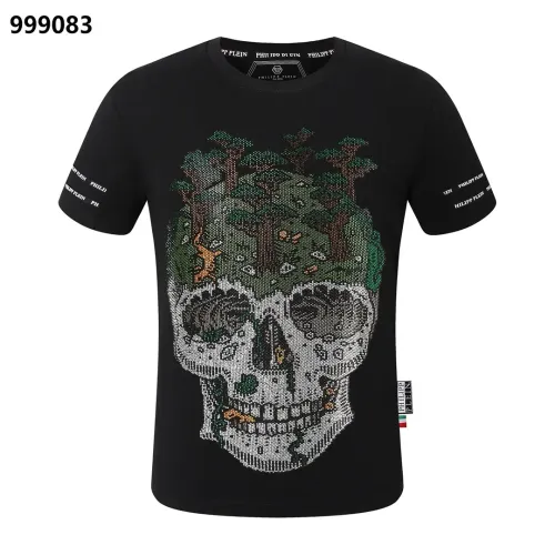 Wholesale Philipp Plein PP T-Shirts Short Sleeved For Men #1401933 $29.00 USD, Wholesale Quality Replica Philipp Plein PP T-Shirts