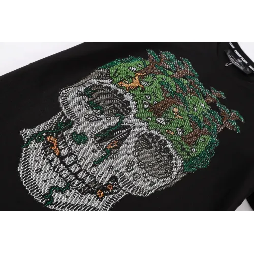 Replica Philipp Plein PP Oversize T-Shirts Short Sleeved For Men #1401933 $29.00 USD for Wholesale