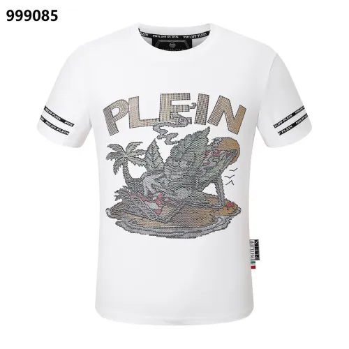 Wholesale Philipp Plein PP Oversize T-Shirts Short Sleeved For Men #1401936 $29.00 USD, Wholesale Quality Replica Philipp Plein PP T-Shirts