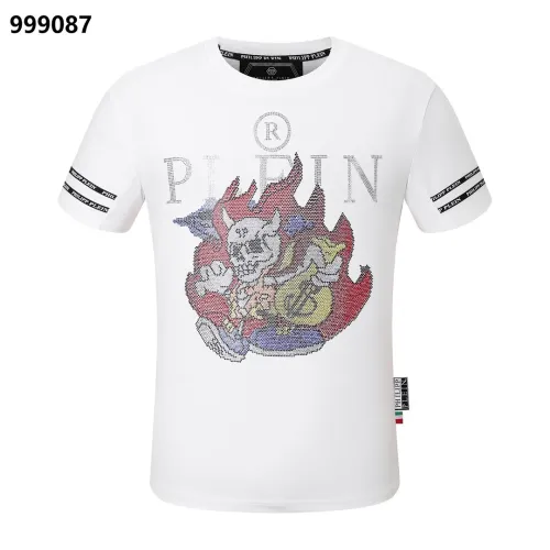 Wholesale Philipp Plein PP T-Shirts Short Sleeved For Men #1401940 $29.00 USD, Wholesale Quality Replica Philipp Plein PP T-Shirts