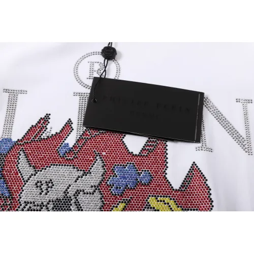 Replica Philipp Plein PP T-Shirts Short Sleeved For Men #1401940 $29.00 USD for Wholesale