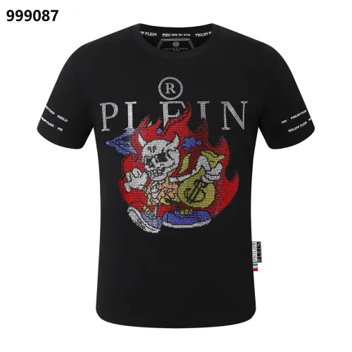 Wholesale Philipp Plein PP T-Shirts Short Sleeved For Men #1401941 $29.00 USD, Wholesale Quality Replica Philipp Plein PP T-Shirts