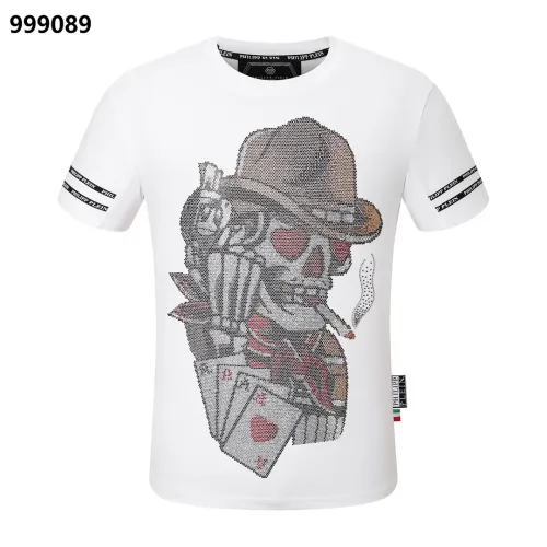 Wholesale Philipp Plein PP T-Shirts Short Sleeved For Men #1401944 $29.00 USD, Wholesale Quality Replica Philipp Plein PP T-Shirts