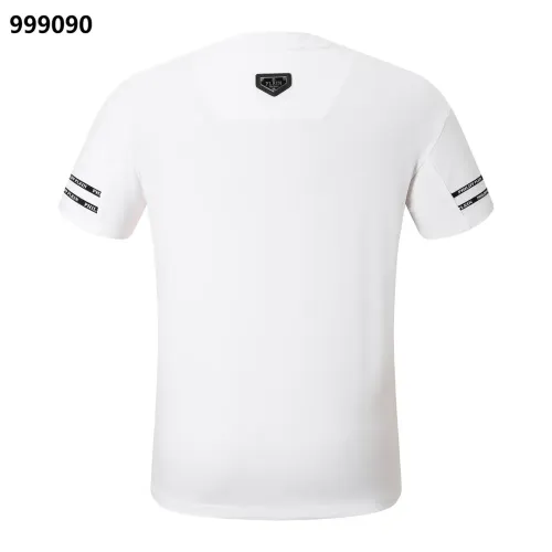 Replica Philipp Plein PP Oversize T-Shirts Short Sleeved For Men #1401946 $29.00 USD for Wholesale