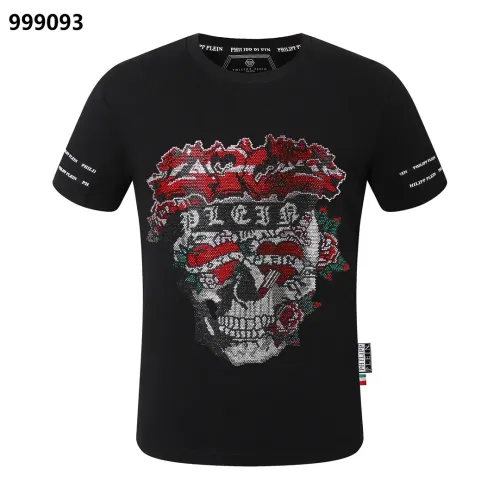 Wholesale Philipp Plein PP T-Shirts Short Sleeved For Men #1401953 $29.00 USD, Wholesale Quality Replica Philipp Plein PP T-Shirts