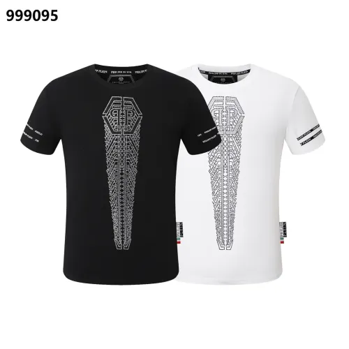 Replica Philipp Plein PP Oversize T-Shirts Short Sleeved For Men #1401956 $29.00 USD for Wholesale