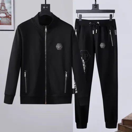 Replica Philipp Plein PP Tracksuits Long Sleeved For Men #1401958 $102.00 USD for Wholesale