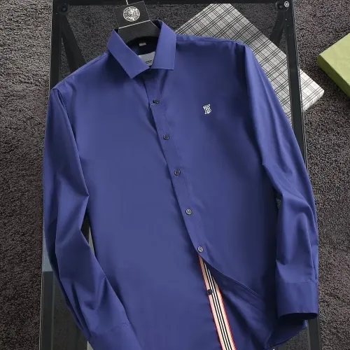 Wholesale Burberry Shirts Long Sleeved For Men #1402039 $40.00 USD, Wholesale Quality Replica Burberry Shirts