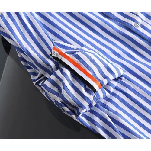 Replica Hermes Shirts Long Sleeved For Men #1402042 $40.00 USD for Wholesale