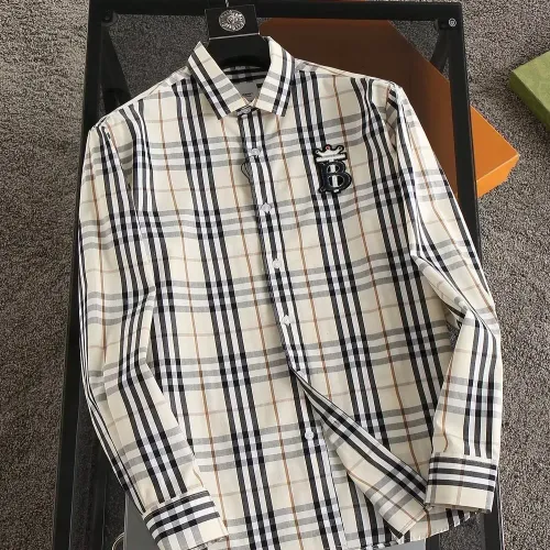 Wholesale Burberry Shirts Long Sleeved For Men #1402044 $38.00 USD, Wholesale Quality Replica Burberry Shirts