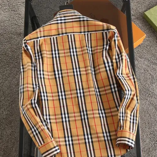 Replica Burberry Shirts Long Sleeved For Men #1402045 $38.00 USD for Wholesale
