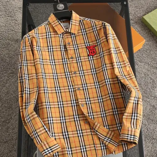 Wholesale Burberry Shirts Long Sleeved For Men #1402047 $39.00 USD, Wholesale Quality Replica Burberry Shirts