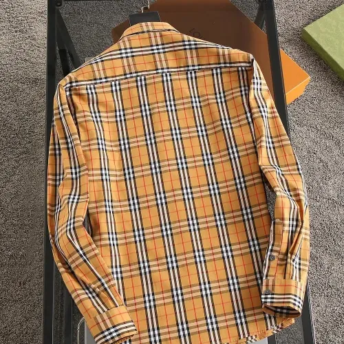 Replica Burberry Shirts Long Sleeved For Men #1402047 $39.00 USD for Wholesale