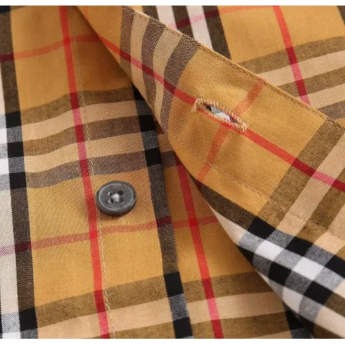 Replica Burberry Shirts Long Sleeved For Men #1402047 $39.00 USD for Wholesale