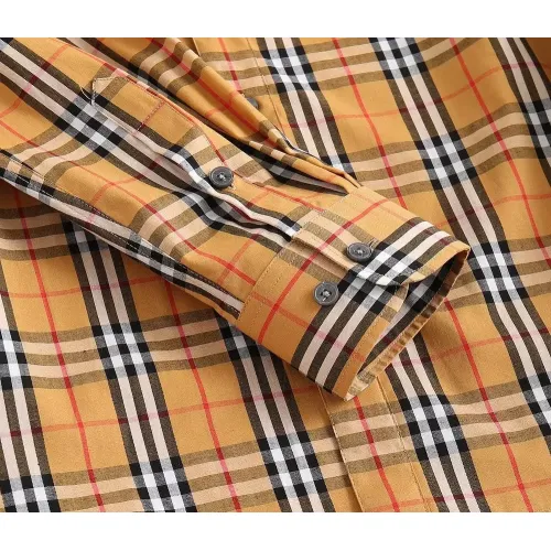 Replica Burberry Shirts Long Sleeved For Men #1402047 $39.00 USD for Wholesale