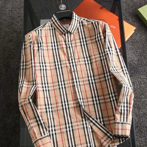 Wholesale Burberry Shirts Long Sleeved For Men #1402051 $39.00 USD, Wholesale Quality Replica Burberry Shirts
