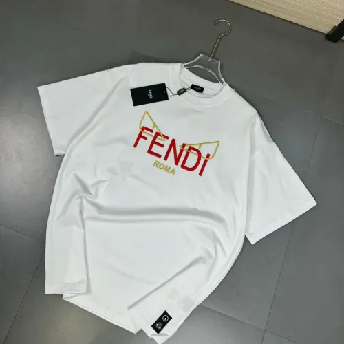 Wholesale Fendi T-Shirts Short Sleeved For Unisex #1402108 $32.00 USD, Wholesale Quality Replica Fendi T-Shirts