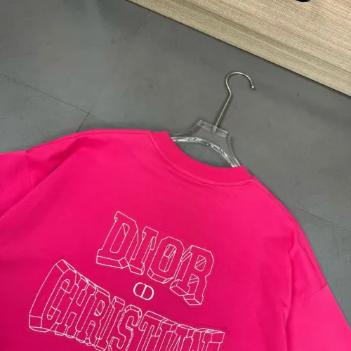 Replica Christian Dior T-Shirts Short Sleeved For Unisex #1402125 $32.00 USD for Wholesale