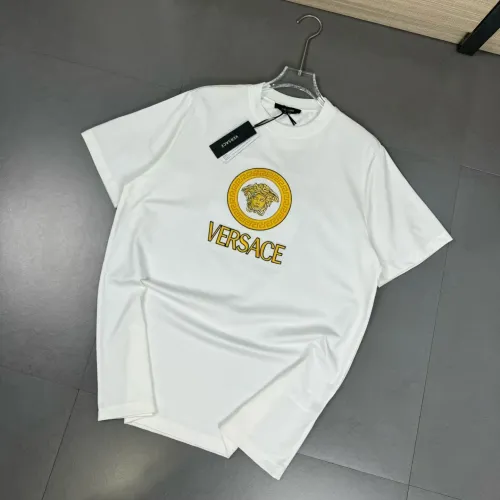 Wholesale Versace T-Shirts Short Sleeved For Unisex #1402146 $32.00 USD, Wholesale Quality Replica Versace T-Shirts
