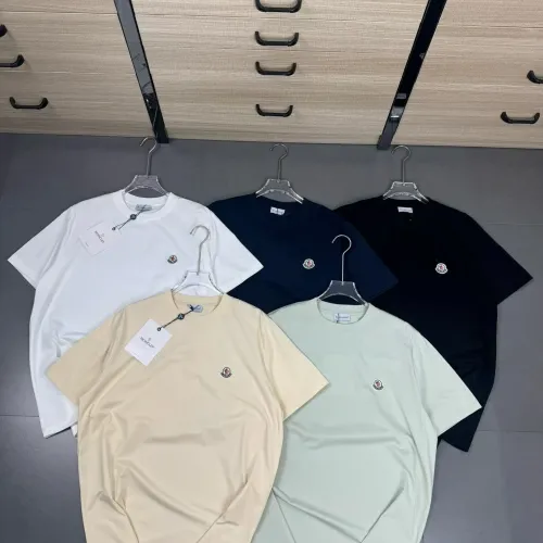 Replica Moncler T-Shirts Short Sleeved For Unisex #1402155 $32.00 USD for Wholesale