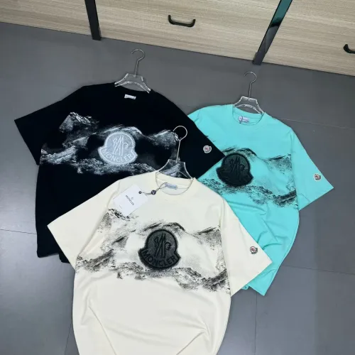 Replica Moncler T-Shirts Short Sleeved For Unisex #1402162 $32.00 USD for Wholesale
